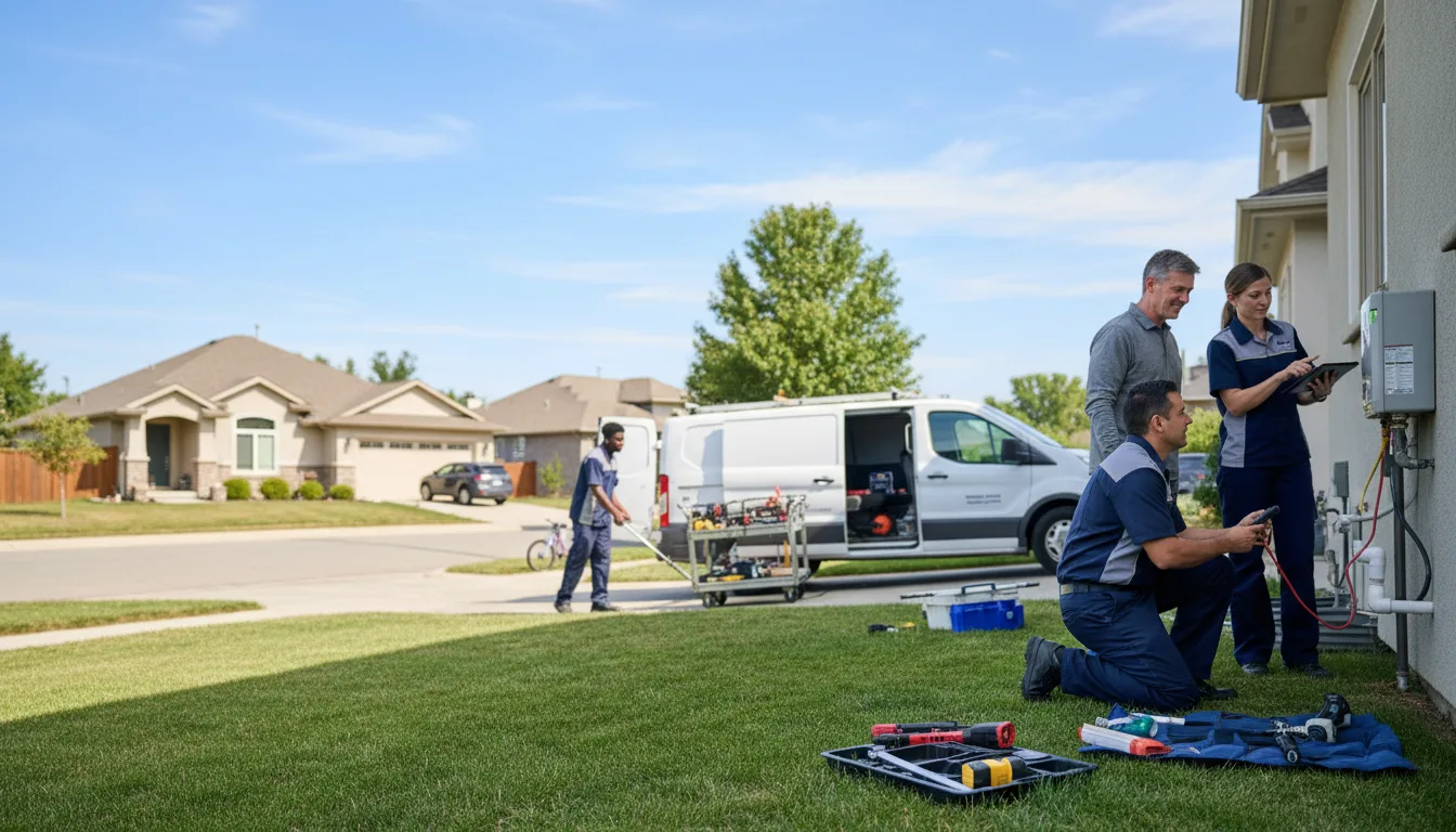 Tankless water heater service in Ringgold, TX